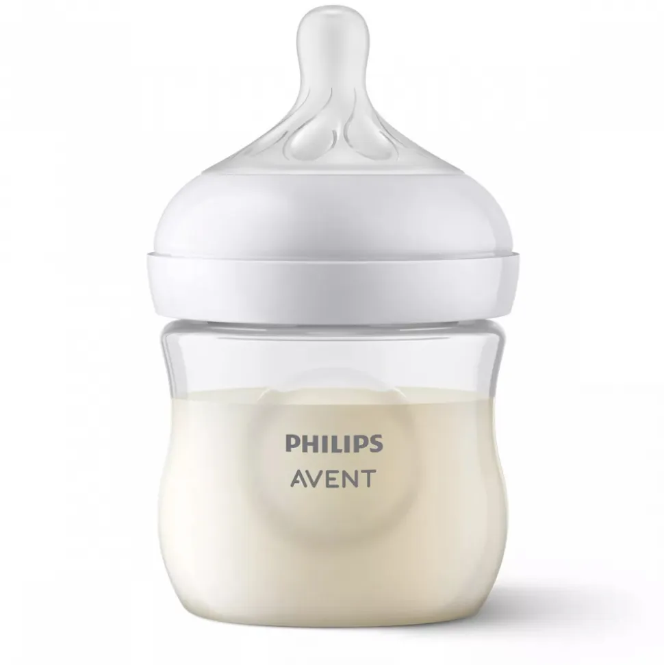 Coffret de 5 biberons pp natural response, 1 sucette ultra-douce 0-6 mois et 1 goupillon (2 biberons 125 ml+2 biberons 260 ml +1 biberon 330 ml) scd8