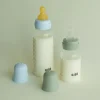Coffret de 2 biberons + tétines latex ivoire