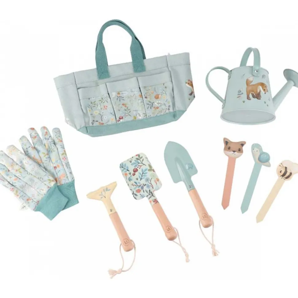Coffret de jardinage pour enfant 10 pièces fsc - forest friends