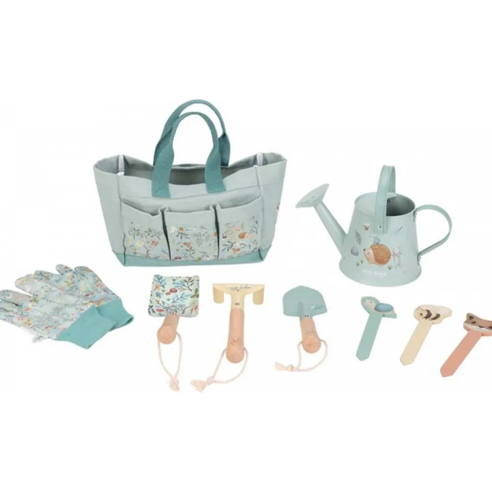 Coffret de jardinage pour enfant 10 pièces fsc - forest friends
