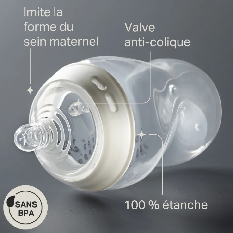 Coffret de naissance avec biberons natural start