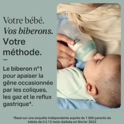 Coffret de naissance avec biberons anti-colique avancé