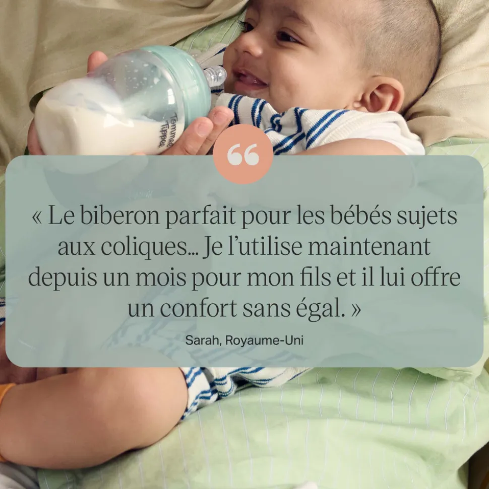 Coffret de naissance avec biberons anti-colique avancé