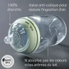 Coffret de naissance natural start biberons verre anti-colique bébé 150 et 260 ml
