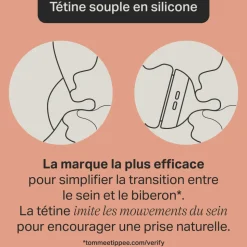Coffret de naissance natural start biberons verre anti-colique bébé 150 et 260 ml