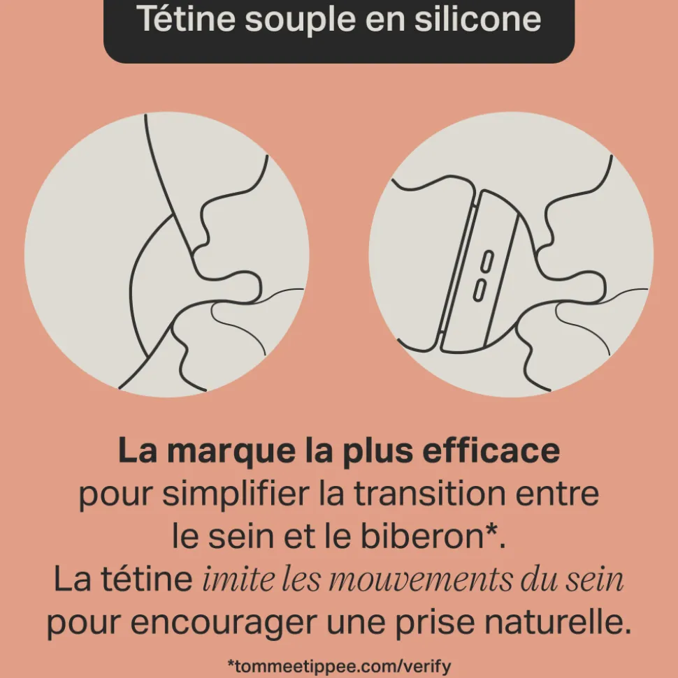 Coffret de naissance natural start biberons verre anti-colique bébé 150 et 260 ml
