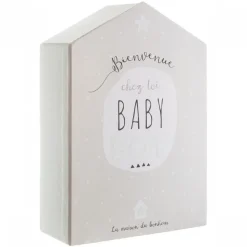 Coffret de naissance 10 tiroirs maison - modèle aléatoire