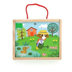 Coffret de 4 puzzles en bois - les 4 saisons