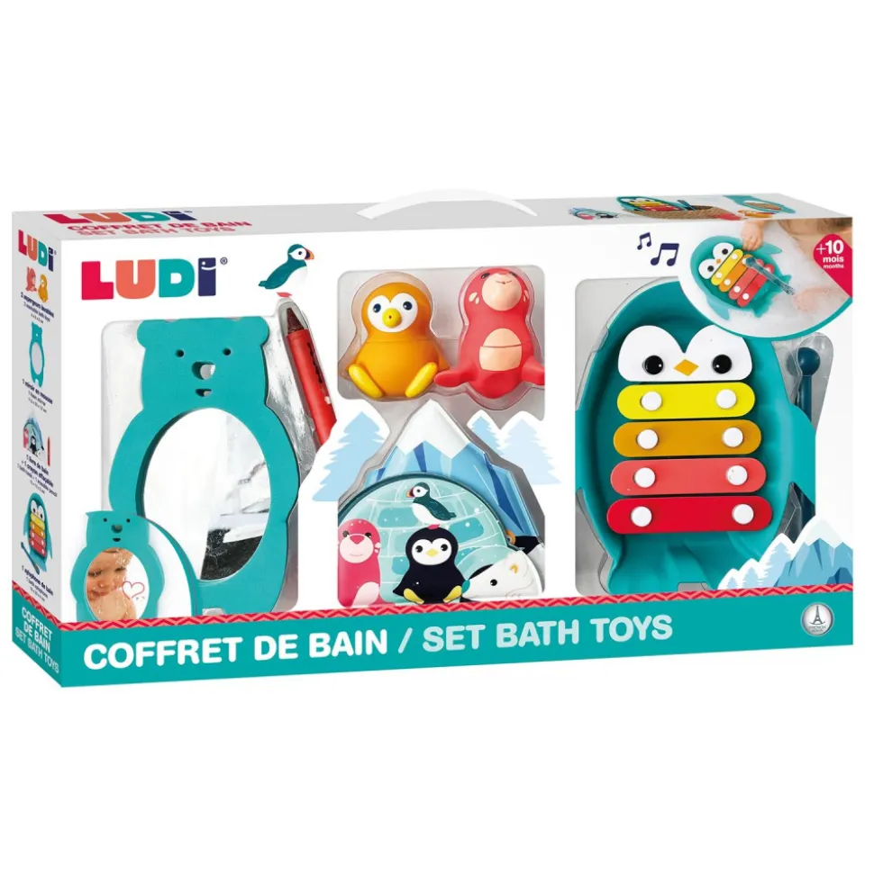 Coffret jouets de bain arctique