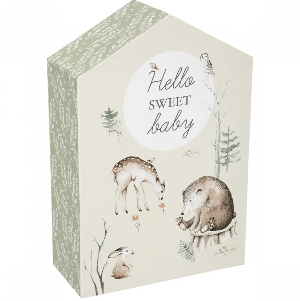 Coffret naissance 10 tiroirs forêt
