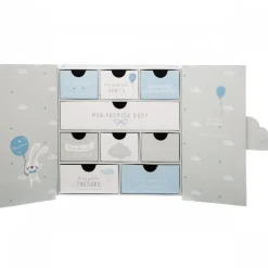 Coffret naissance 9 tiroirs royaume des souvenirs - modèle aléatoire