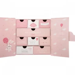Coffret naissance 9 tiroirs royaume des souvenirs - modèle aléatoire