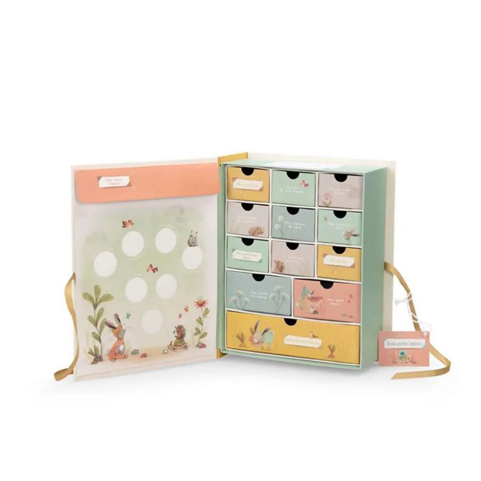Coffret naissance trois petits lapins