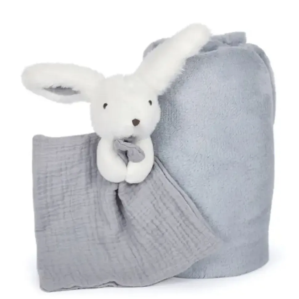 Coffret plaid et doudou happy glossy