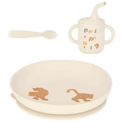 Coffret repas bébé deuxième âge little roar
