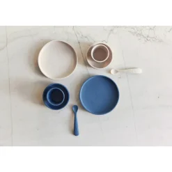Coffret repas bébé silicone nougat