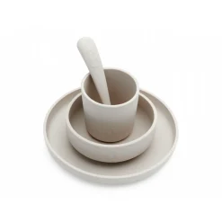 Coffret repas bébé silicone nougat