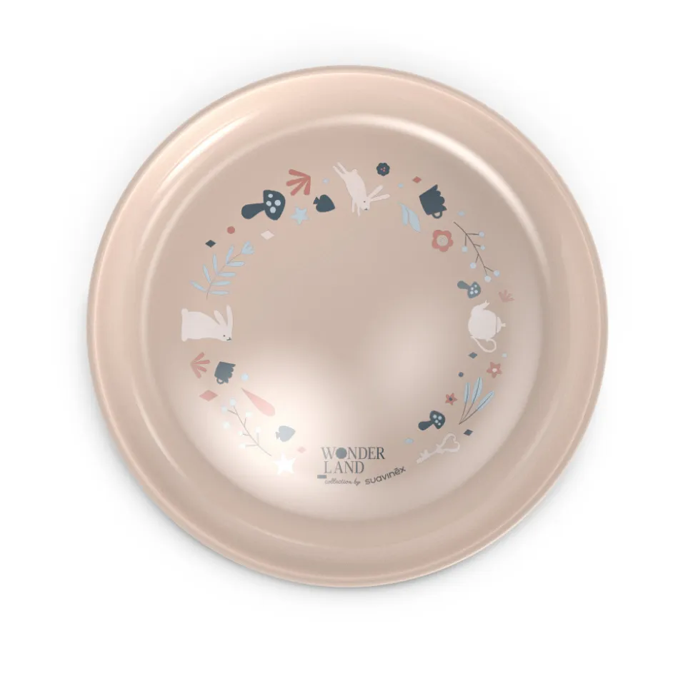 Coffret repas bébé wonderland rose