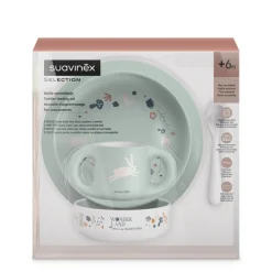 Coffret repas bébé wonderland vert