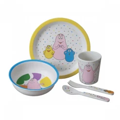 Coffret repas 5 pièces barbapapa