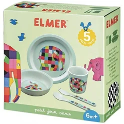 Coffret repas 5 pièces elmer