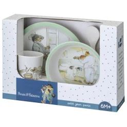 Coffret repas 5 pièces ernest et célestine - rataplan