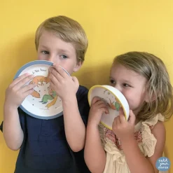 Coffret repas 5 pièces le petit prince - bleu