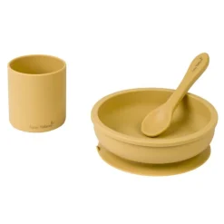 Coffret repas 3 pièces moutarde
