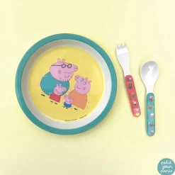 Coffret repas 5 pièces peppa pig