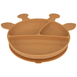 Coffret repas 4 pièces silicone girafe