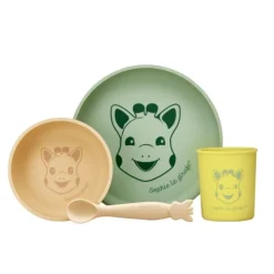 Coffret repas silicone pastel sophie la girafe