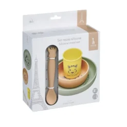 Coffret repas silicone pastel sophie la girafe