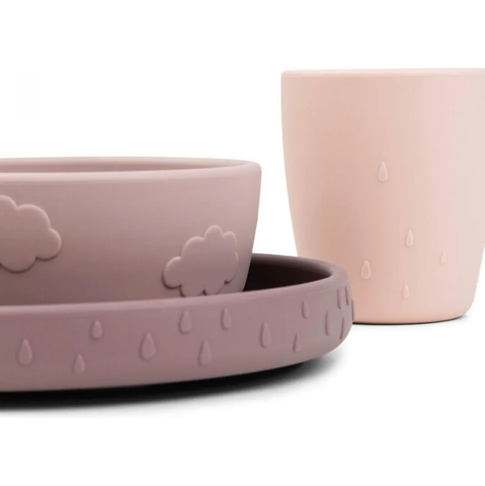 Coffret repas ventouse deer friends rose