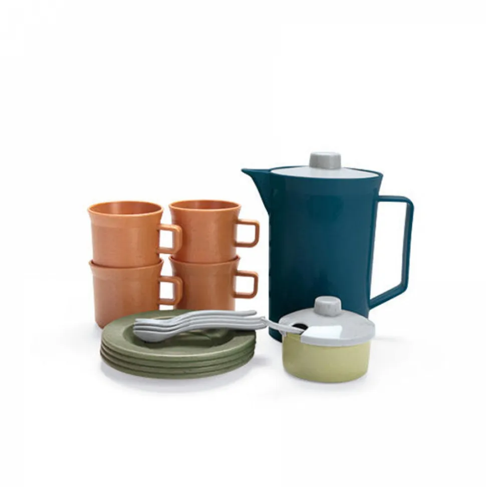 Coffret service à café en bioplastique