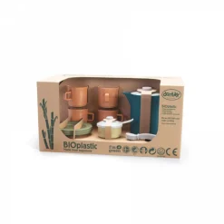 Coffret service à café en bioplastique