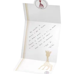Coffret sophie la girafe et lange 120 x 120 cm