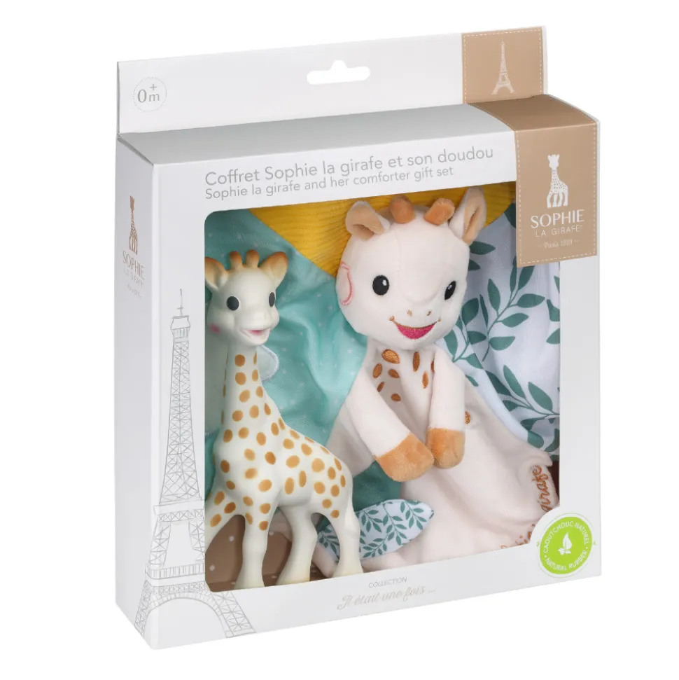 Coffret sophie la girafe et son doudou