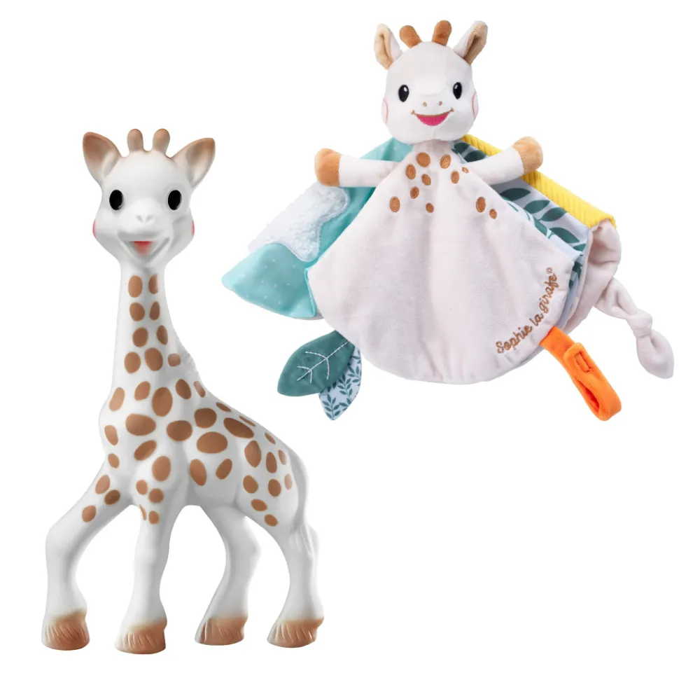 Coffret sophie la girafe et son doudou