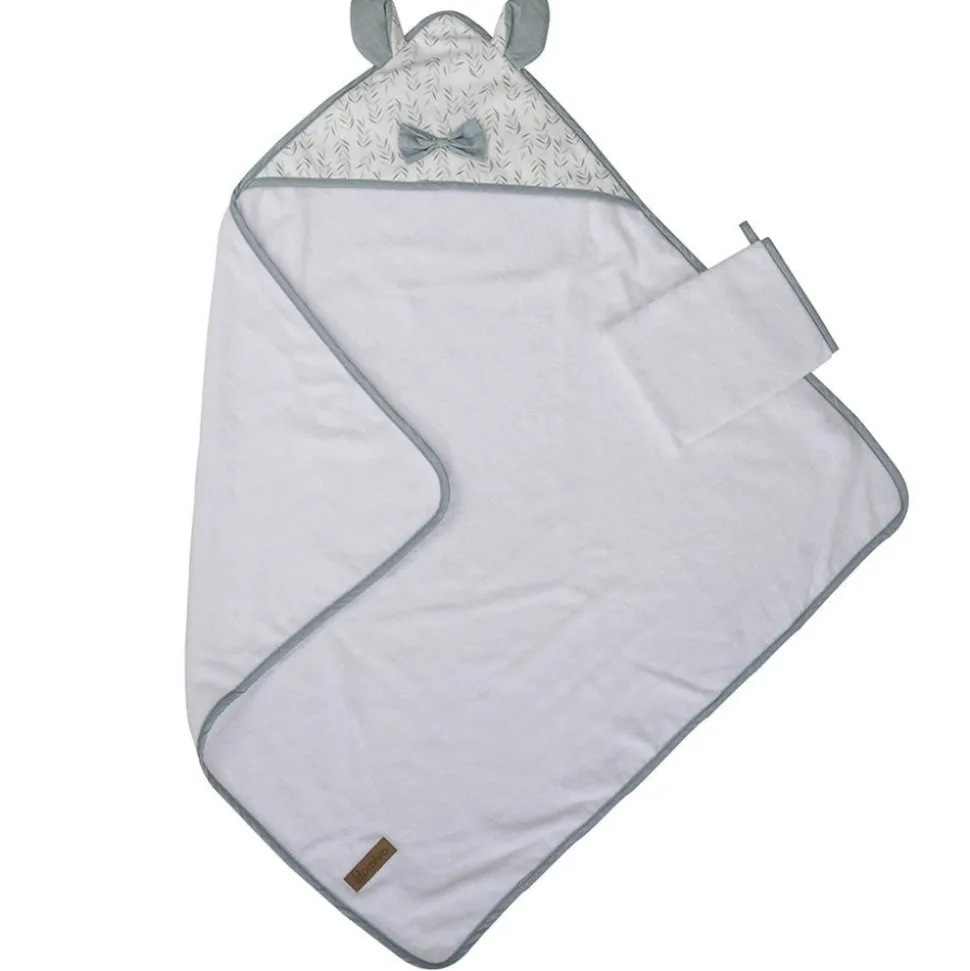 Coffret sortie de bain + gant filou