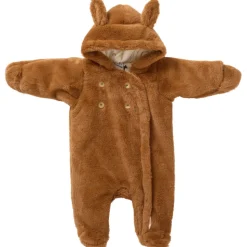 Combi pilote lapin en fausse fourrure angora havane 6-12 mois