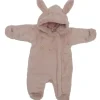 Combi pilote lapin en fausse fourrure angora - pétale 3-6 mois