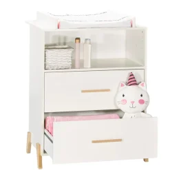 Commode avec dispositif à langer joy naturel