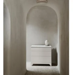 Commode avec 3 tiroirs coulissants tsugi - butter