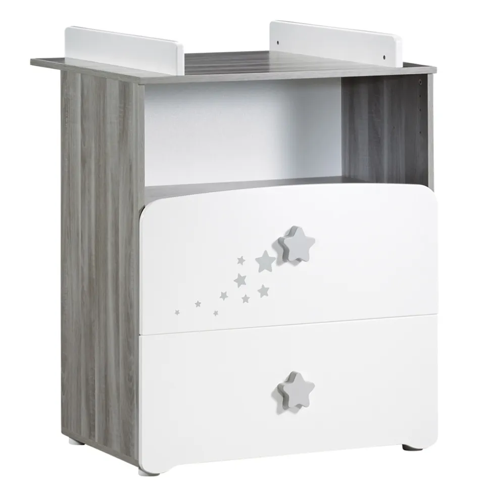 Commode bébé avec dispositif à langer nao