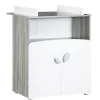 Commode bébé avec dispositif à langer leaf