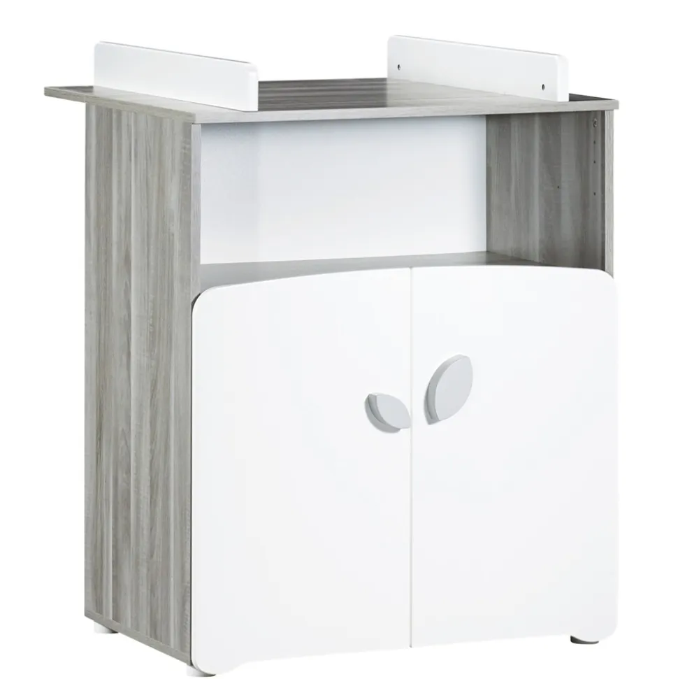 Commode bébé avec dispositif à langer leaf
