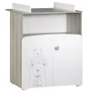 Commode bébé avec dispositif à langer teddy