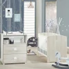 Commode bébé avec dispositif à langer smile hêtre cendré