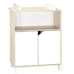 Commode bébé avec dispositif à langer scandi naturel