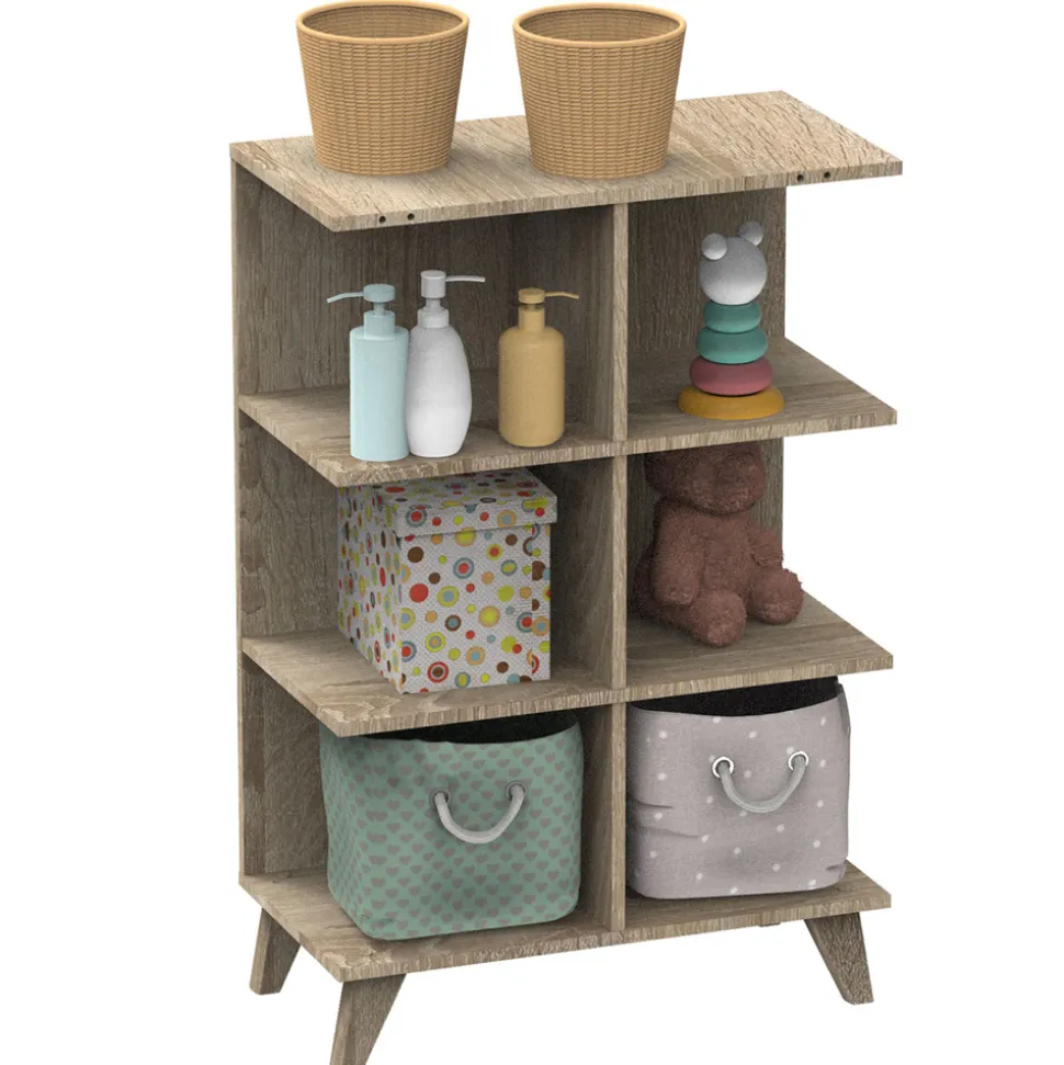 Commode bébé évolutive en bureau nova argile douce